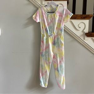 Old Navy Pastel Tie Dye Jumpsuit, Size 5T